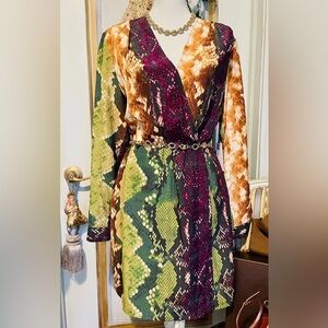 Gorgeous silk dress size large